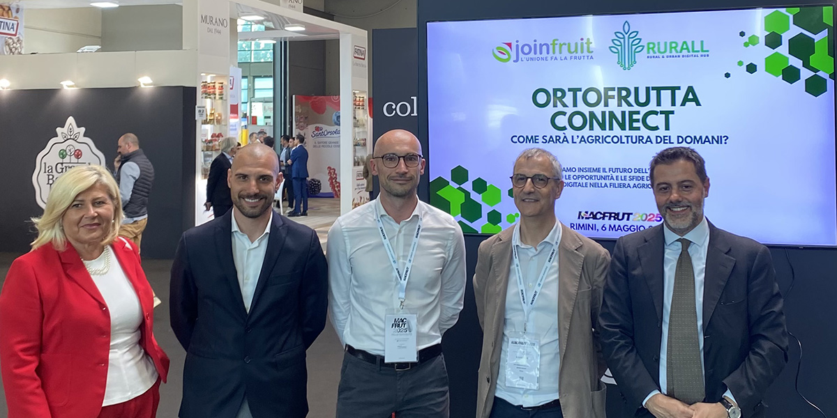 Joinfruit e Rurall esplorano le sfide e le opportunità dell’agricoltura 4.0